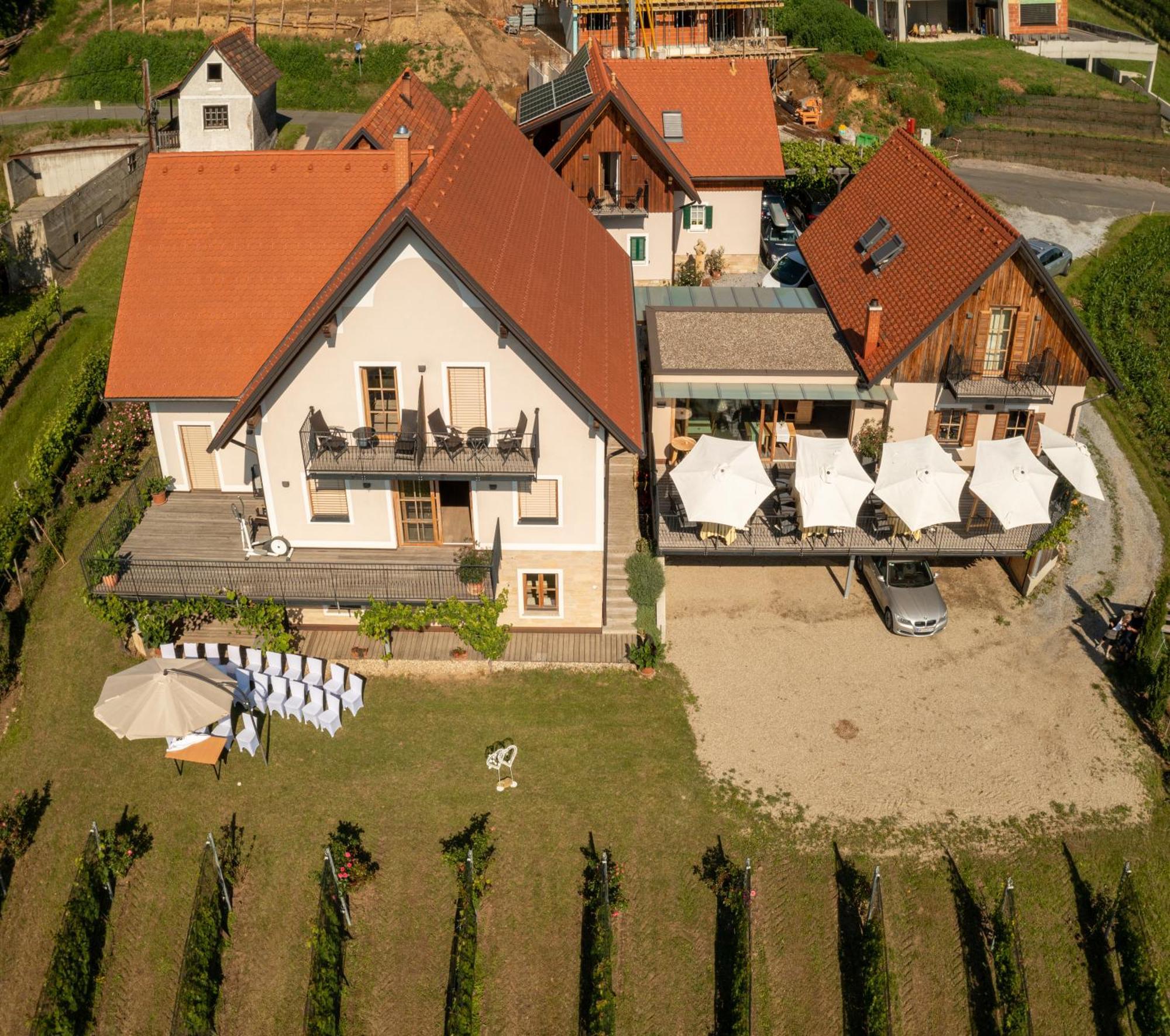 Winzerzimmer Scharl Sankt Anna am Aigen Exterior foto